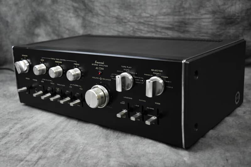 Sansui AU-7700 Stereo Integrated Amplifier in Excellent | Reverb