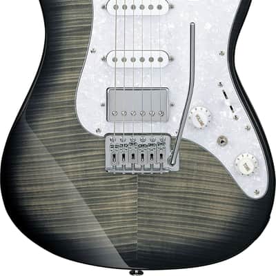 Ibanez AZ22S1F Standard Electric Guitar, Jatoba Fingerboard, Transparent Black Sunburst image 1