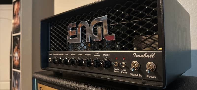 ENGL Ironball Type 2-Channel 20-Watt Lunchbox Guitar Amp Head 2010s - Black image 1