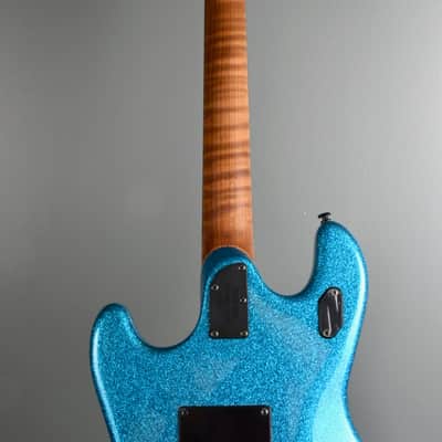 2020 Ernie Ball Music Man BFR Brilliant Blue Sparkle Stingray image 5