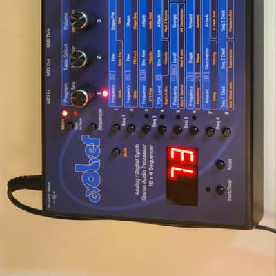 Dave Smith Instruments Evolver Desktop Monophonic Synthesizer 2002 - 2016 - Blue image 9