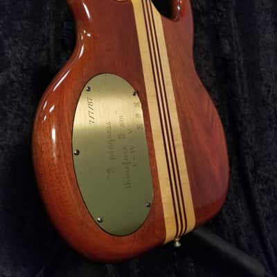 Alembic  Distallate 5 Bass - 1987 Natural - Birds Eye Maple - image 2