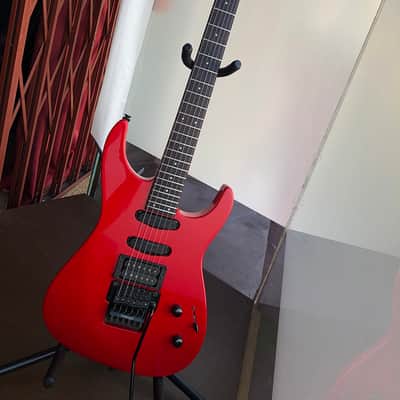 1991 MIJ Fernandes FR-65, Tilt Back Headstock, Contoured Heel, Vintage Gig Bag image 2
