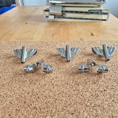 Sonor Performer Bassdrum Claws ~1980 - Chrome image 4