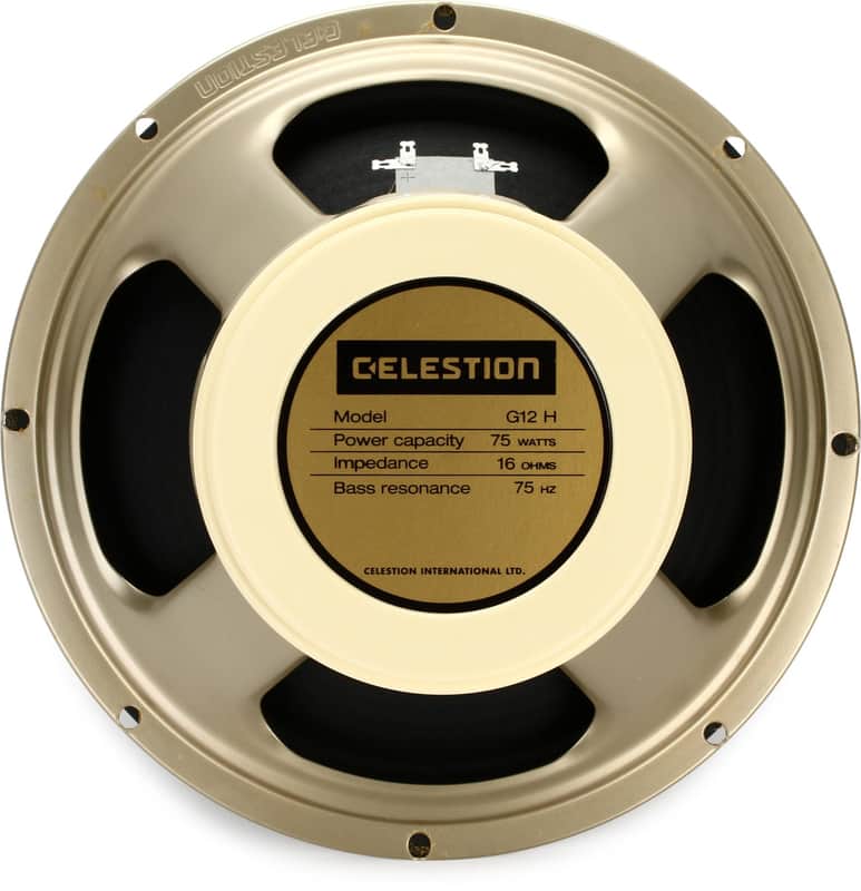 Celestion G12H-75 Creamback 12 inch 75-watt Replacement Guitar Speaker - 16 Ohm (5-pack) Bundle image 1