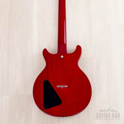 1982 Hamer USA Sunburst Special Double Cut Flame Top Custom Order w/ Lollar P-90s, Case image 3