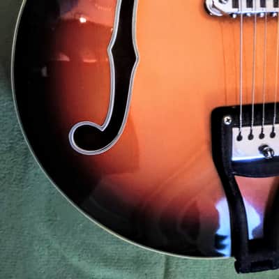 SOLO Gemini 60s Italian hollow body Crafted by Bartolini Cingolani image 11