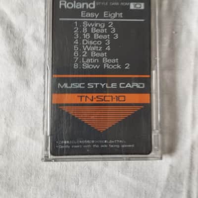Roland TN-SC1-10 easy eigths Style Card - Black image 2