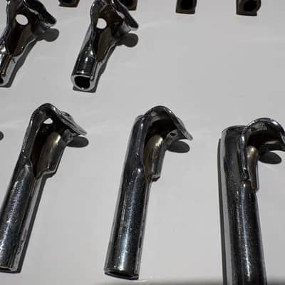 WFL/Ludwig Bass Drum Claws 1950’s - Nickel and chrome variety image 7