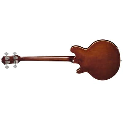 Epiphone Jack Casady Fretless Bass w/ Gig Bag - Aged Royal Tan image 6