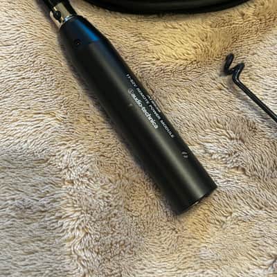 Audio-Technica U853R Cardioid Condenser Hanging Microphone 2010s - Black image 3