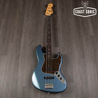 2023 Fender Traditional II 60's Jazz Bass Made in Japan - Lake Placid Blue image 2