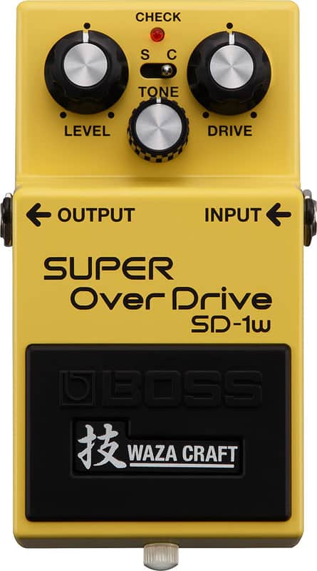 Boss SD-1W Waza Craft Super Overdrive Pedal image 1