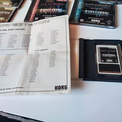WPC-20ex Song Factory - Performance Data Card for Korg Wavestation image 3