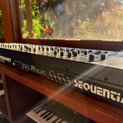Sequential Prophet Rev2 61-Key 8-Voice Polyphonic Synthesizer 2018 - Present - Black with Wood Sides image 8