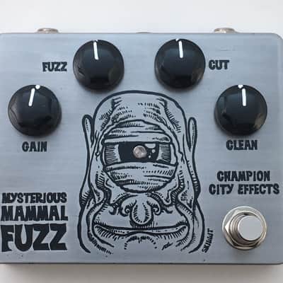 Champion City Effects Mysterious Mammal Fuzz 2017 Etched/Brushed Aluminium image 1