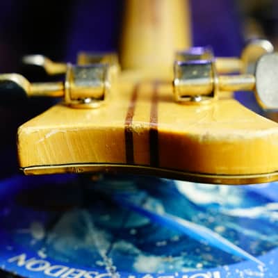 Hofner 5000/1B Super Beatle Bass Guitar 1970s Natural Maple image 21