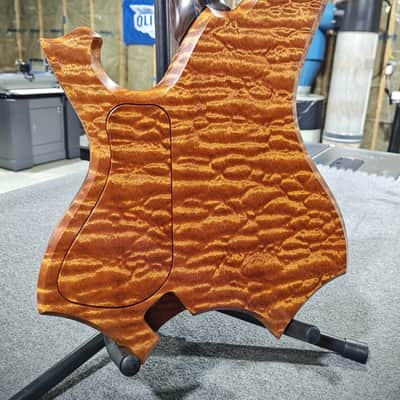 Barlow Guitars Osprey Semi-Hollow 2025 - Golden Camphor / Mun Ebony image 11