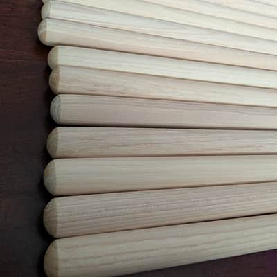 Vic Firth Drumsticks Factory 2nds Blank Ride Clarity Drum Stick Pair Wood Tip Peter Erskine 2020s - Natural image 4