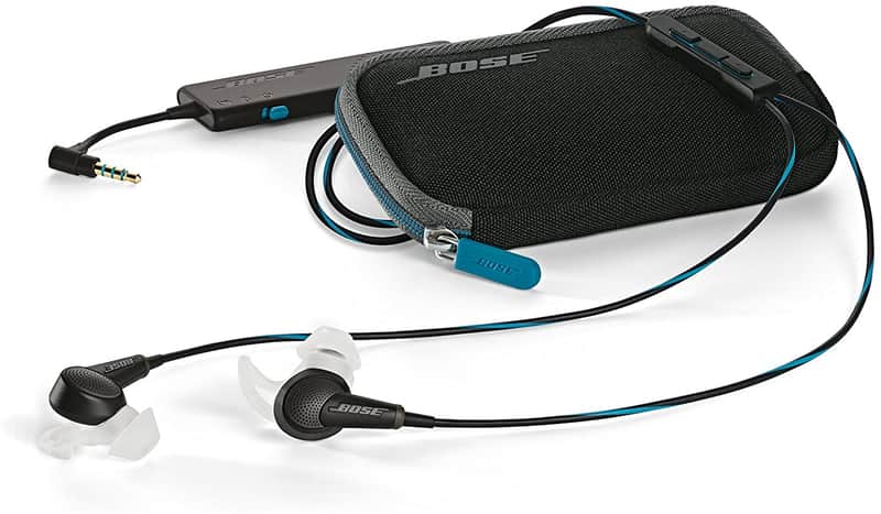 Bose Bose QuietComfort 20 Acoustic Noise Cancelling Headphones for Apple Devices (Black) 2020 Black image 1
