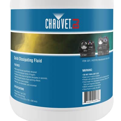Chauvet DJ QDF Quick Dissipating Fog/Smoke Juice/Fluid 4 Gal image 3