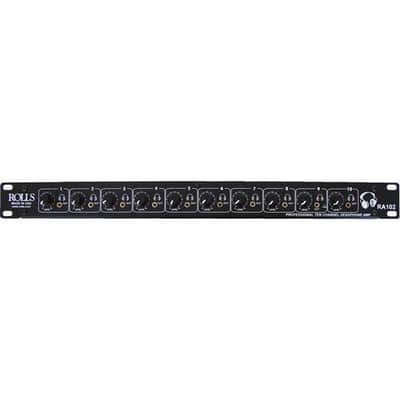 Rolls RA102 10-Channel Professional Headphone Amplifier image 1