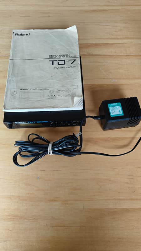 Roland TD-7 Drum Sound Module with Manual image 1
