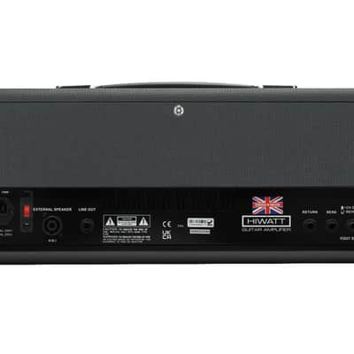 Hiwatt Leeds 50R Head, 50W 2-Channel Guitar Amplifier Head with Spring Reverb image 2