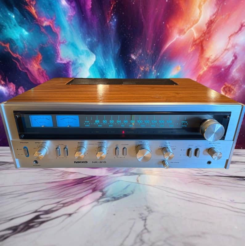 Nikko NR-815 Am/Fm Stereo Receiver Amplifier FULL FRESH SERVICE Near Mint Rare💎