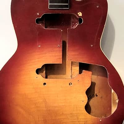Original 50's-60's Silvertone Thin Twin Jimmy Reed Husk Kay K161 image 2