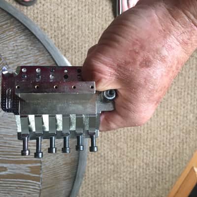 REAL USA MADE Floyd Rose  CHROME TREMELO LEFTY image 4