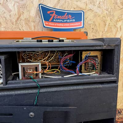 Vintage 1960s Selmer Futurama Bassist Major Valve Amplifier Head & 1x12 Cabinet image 11