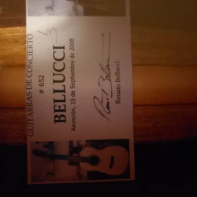 Bellucci Concert Classical 4/4 | #652 Sept15-2008 | Alpine [Euro] Spruce & Brazilian Rosewood image 24