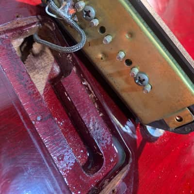 Gibson Les Paul Junior Double Cutaway 1987 Heritage Cherry Jr DC Vintage w/ Bag image 20