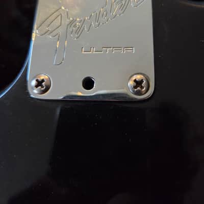 Fender American ultra stratocaster 1994 - Mystic black image 7