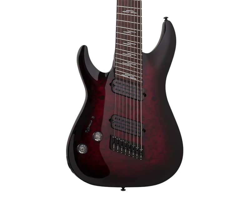 Schecter Omen Elite-8 Multiscale Left-Handed image 2