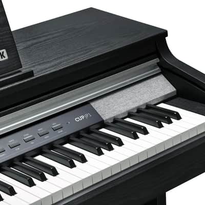 Kurzweil CUP P1 Home Digital Upright Piano 88 Keys, Bluetooth+MIDI & USB Connectivity, Black Finish image 5
