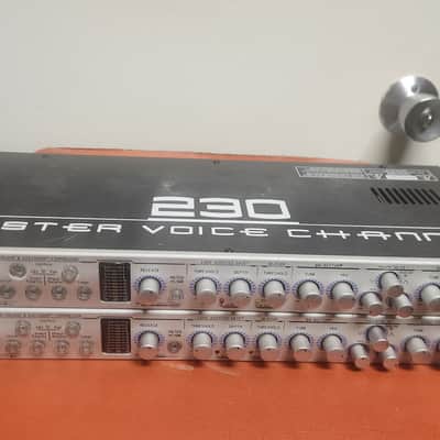Pair of Aphex 230 Tube Mic PreAmp Microphone PreAmplifier Pre Amp Amplifiers image 1
