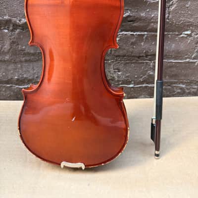 Artisan Strings Marcato Model 100 3/4 Violin Outfit w/ Bow & Case – Used, Good Condition image 9
