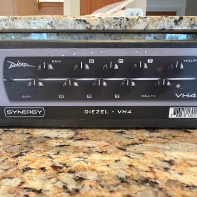 Synergy Diezel VH4 2-Channel All-Tube MTS Preamp Module - Black image 3