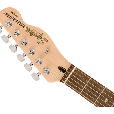 Used Squier Affinity Telecaster Thinline - Olympic White w/Laurel FB image 3