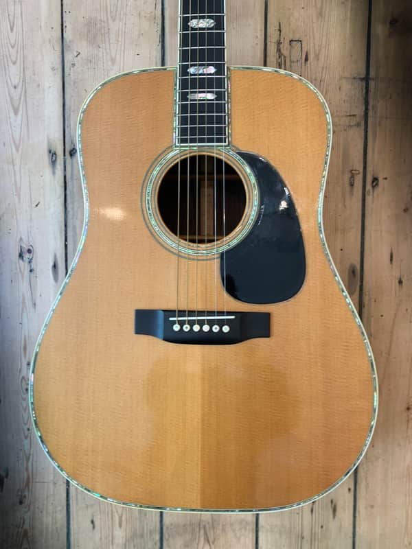 1979 Martin D45 acoustic & Martin moulded hard shell case image 1