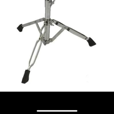 Zenison Snare Drum Stand Height Adjustable Double Braced Chrome image 2