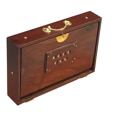 SHRUTI BOX~SIZE (15" X 10" X 3"~440 Hz~TEAK WOOD~SWAR PETI~CHANT~MANTRA~SHRUTI image 3