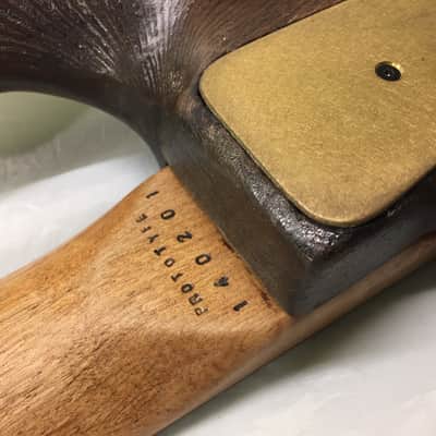 Galaxy Mara Tracy Fretless Handmade Highly Carved Custom Jazz Profile Bass 2014 Prototype image 9