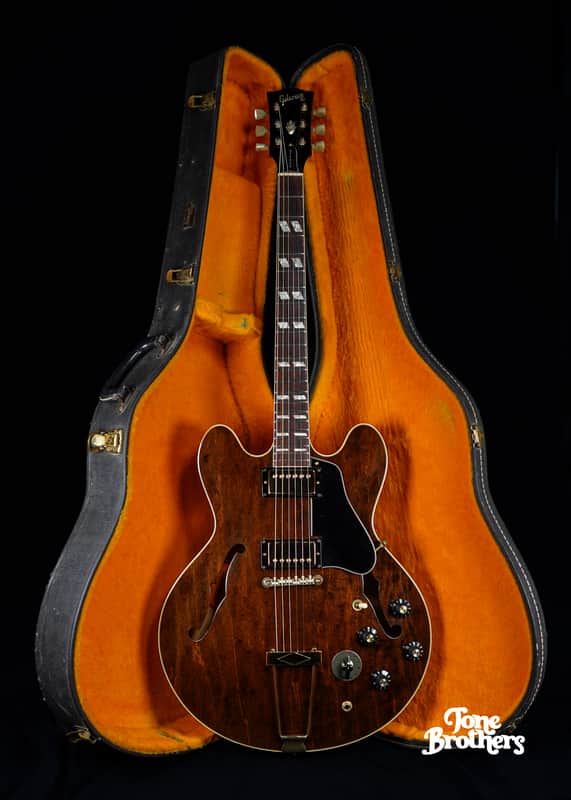 MINT, 8.25LB! 1969 Gibson ES-345TD Walnut image 1
