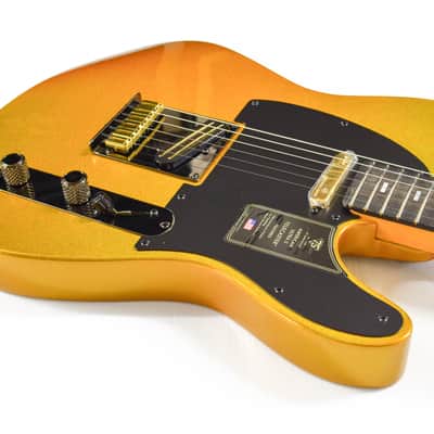 Fender 75th Anniversary American Ultra II Telecaster - Liquid Gold image 4