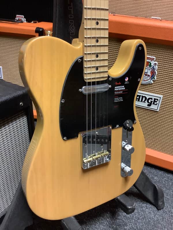 Fender Limited Edition American Performer Telecaster 2019 Butterscotch Blonde image 1