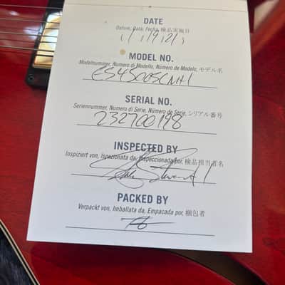 Gibson Es345 2021 - 60s cherry image 10