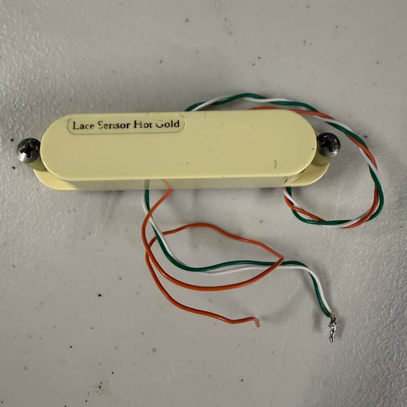 Fender Lace Sensor Gold Pickup with Screws 1990's (P-310) image 1